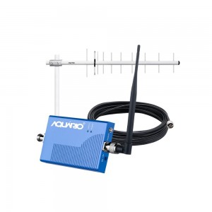 Kit Mini Repetidor Celular + Antena 800mhz 60db RP-860 - Aquario