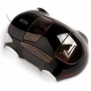 Mouse Óptico Car USB Preto 7546 - Leadership
