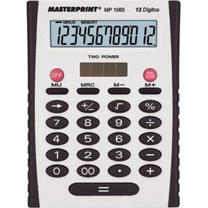 Calculadora 12 Dígitos MP 1065 - Masterprint