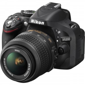 Câmera Digital Dslr D5200 24.1 Megapixels Com Lente 18-55mm Vr - Nikon 