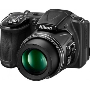 Câmera Digital Semiprofissional Coolpix L830 com 16MP Zoom ótico de 34x Preta - Nikon 